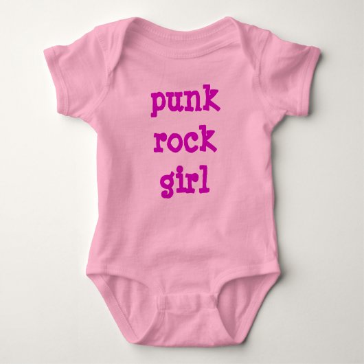 Punk Rock Girl Romper (Voorkant)