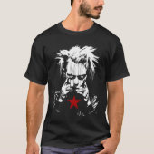Punk Rock Girl Street Art Graffiti Y2K esthetisch T-shirt (Voorkant)