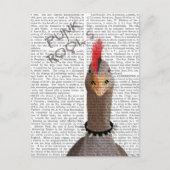 Punk Rock Goose Briefkaart (Voorkant)