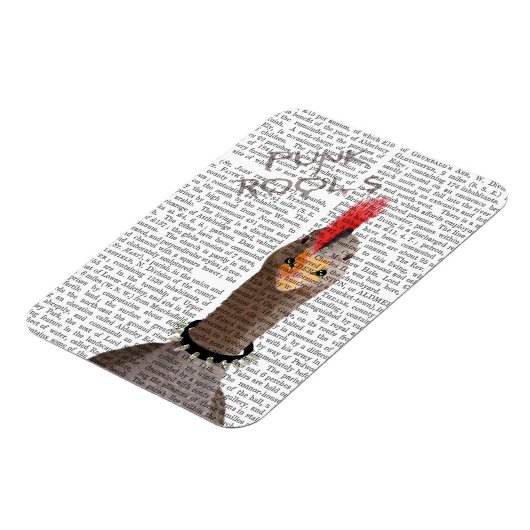 Punk Rock Goose Magneet (Linkerzijde)