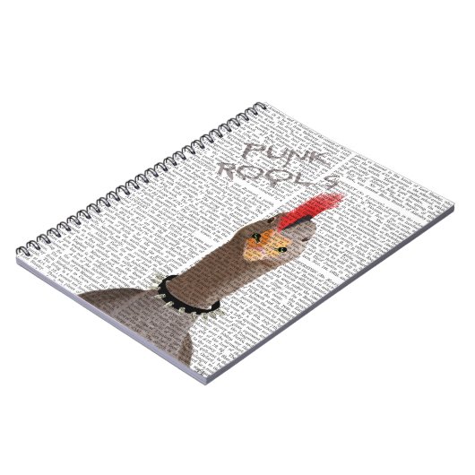 Punk Rock Goose Notitieboek (Linkerzijde)