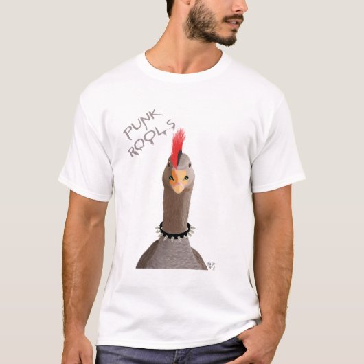 Punk Rock Goose T-shirt (Voorkant)