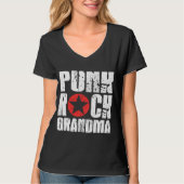 Punk Rock Grandma T-shirt (Voorkant)