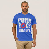 Punk Rock Grandpa T-shirt (Voorkant volledig)