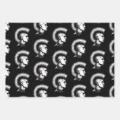 Punk Rock Guy met Mohawk Kapsel Mode Inpakpapier Vel (Voorkant)