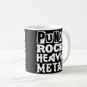 Punk Rock Heavy Metal Mok (Voorkant rechts)