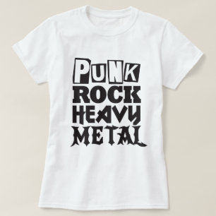 Punk Rock Heavy Metal T-shirt