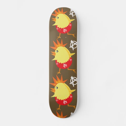 Punk Rock Kip Persoonlijk Skateboard (Voorkant)