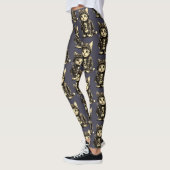 Punk Rock Kitten Schattige Cat Design Leggings (Links)