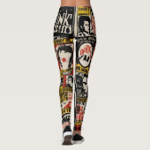Punk Rock  Leggings (Achterkant)
