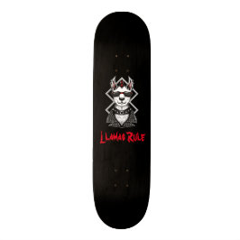 Punk Rock Llamas Rule Persoonlijk Skateboard