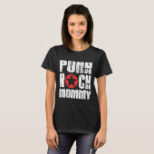 Punk Rock mama T-shirt (Voorkant volledig)