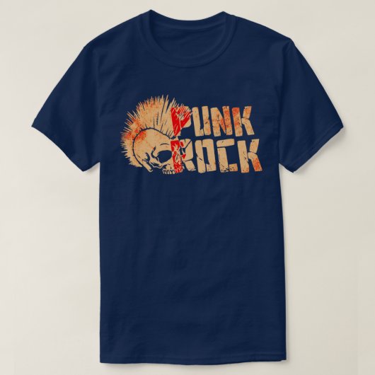 Punk Rock Music13 T-shirt (Design voorkant)
