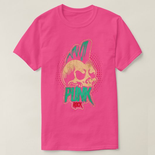 Punk Rock Music14 T-shirt (Design voorkant)