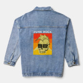 Punk Rock Music Punks Punkrocker Punk 10 Denim Jacket (Achterkant)