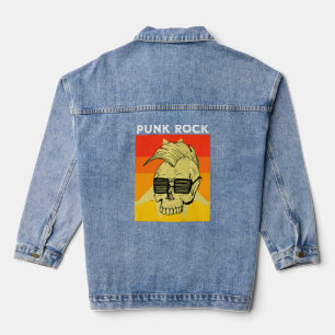Punk Rock Music Punks Punkrocker Punk 10 Denim Jacket