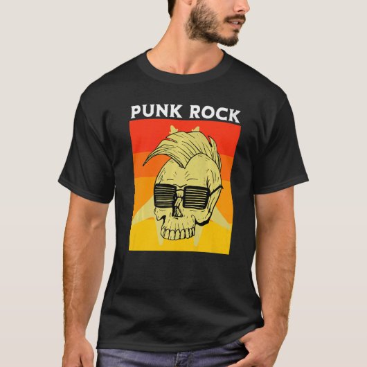 Punk Rock Music Punks Punkrocker Punk 10 T-shirt (Voorkant)