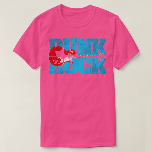 Punk Rock Music T-shirt (Design voorkant)