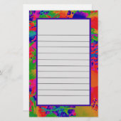 Punk Rock-ontwerp Briefpapier (Voorkant / Achterkant)