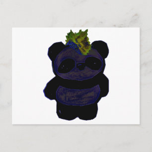 Punk Rock Panda 2 Briefkaart