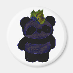 Punk Rock Panda 2 Magneet