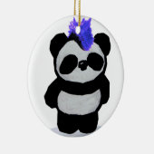 Punk Rock Panda Ornament (Rechts)