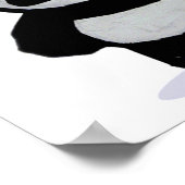 Punk Rock Panda Poster (Hoek)