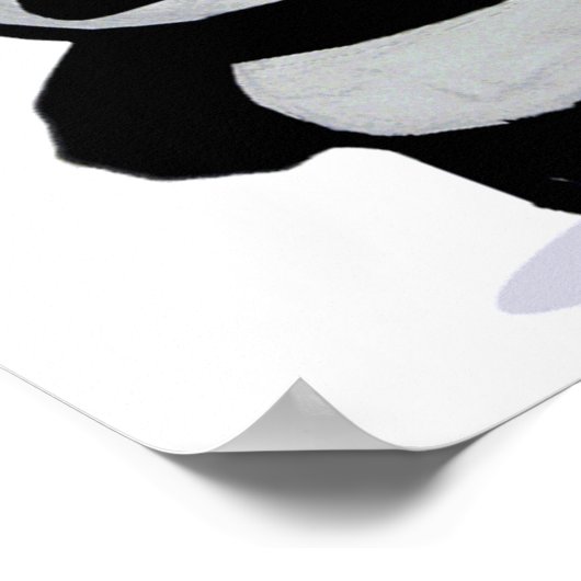 Punk Rock Panda Poster (Hoek)