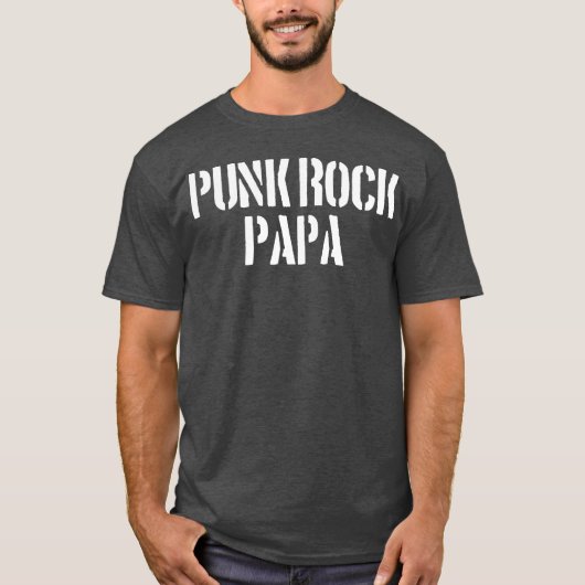 Punk Rock Papa vrienden T-shirt (Voorkant)