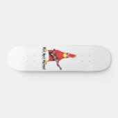 PUNK ROCK PARROT SKATEBOARD DECK (Horizontaal)