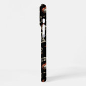 Punk Rock Pattern - Bold & Rebellious iPhone Hoesje (Linkerkant)