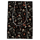 Punk Rock Pattern - Bold & Rebellious Medium Cadeauzakje (Achterkant)