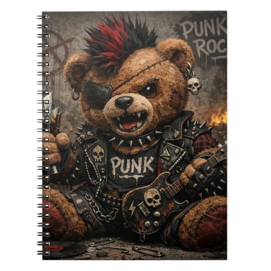 Punk Rock Paul Notitieboek (Voorkant)