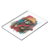 Punk Rock Pekingees � Rebel Dog Notitieboek (Linkerzijde)