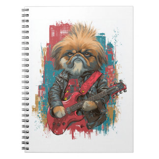 Punk Rock Pekingees � Rebel Dog Notitieboek