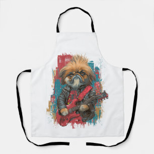 Punk Rock Pekingese - Rebel Dog Schort