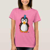 Punk Rock Penguin T-shirt (Voorkant)