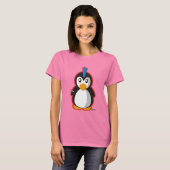Punk Rock Penguin T-shirt (Voorkant volledig)
