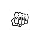 Punk Rock Print Wood Rubberstempel (Afrduk)