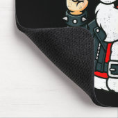 Punk Rock Santa Claus Emo Christmas Rocker Pajamas Muismat (Hoek)