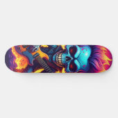 Punk Rock Schedel Persoonlijk Skateboard (Horizontaal)