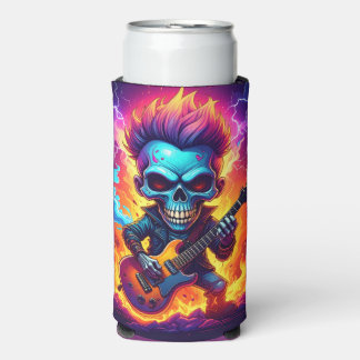 Punk Rock Schedel Seltzer Blikjeskoeler