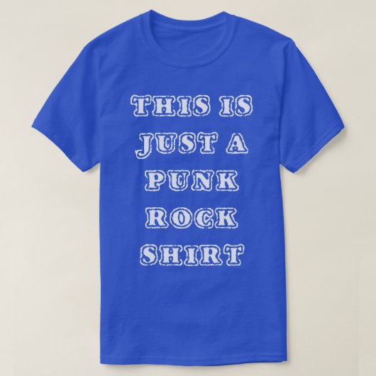 Punk Rock Shirt (Design voorkant)