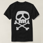 Punk Rock Skull en Botten 1980s Punk Rock Misfit T-shirt (Design voorkant)