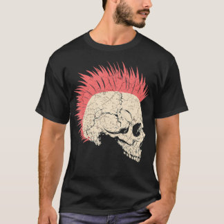 Punk Rock Skull Skelet Rocker Fans Gift (2) T-shirt