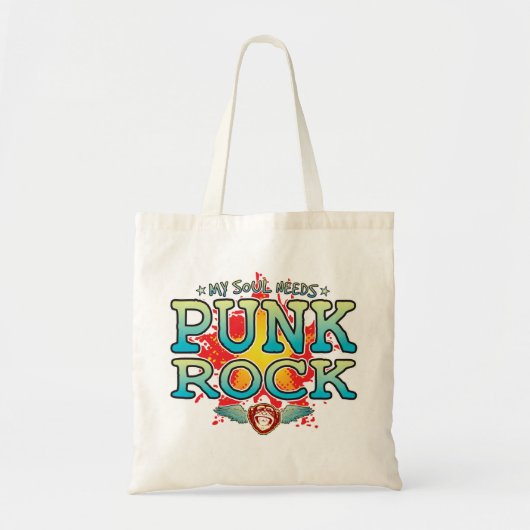 Punk Rock Soul Canvas tas (Voorkant)