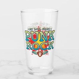 Punk Rock Soul Glass Tumbler