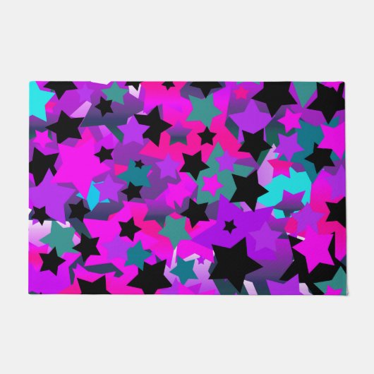 Punk Rock Star Crazy Deurmat (Voorkant)