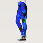 Punk Rock Stars Blue Leggings (Links)