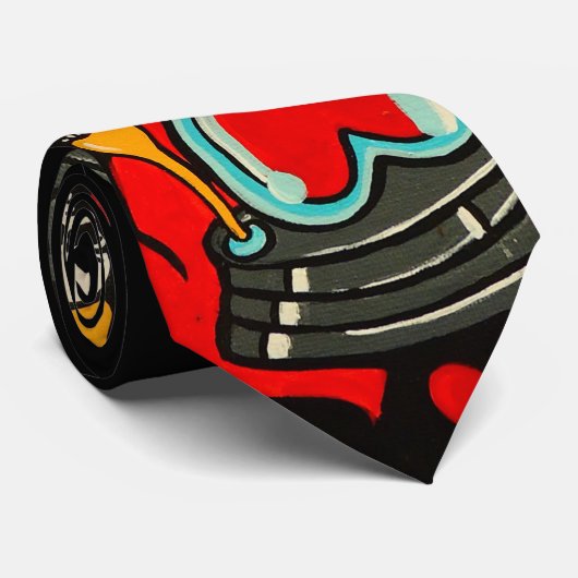 Punk Rock Stropdas (Opgerold)